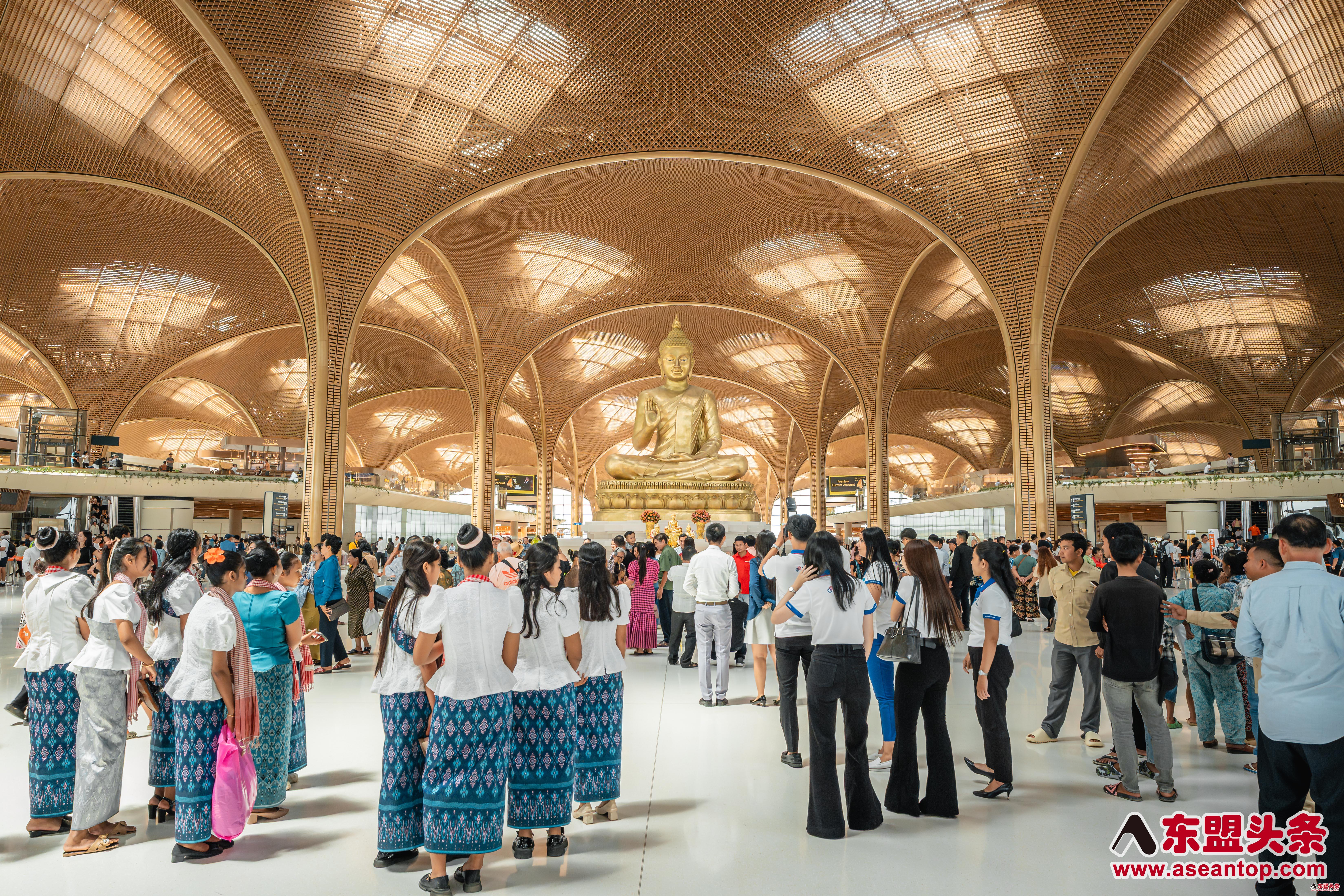 Cambodia's tourism rapidly soared after the launch of the new TECHO International Airport