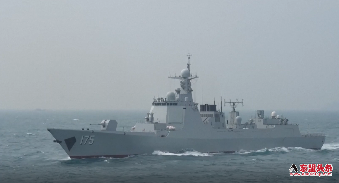 Chinese naval vessels set sail for joint drill with Malaysia