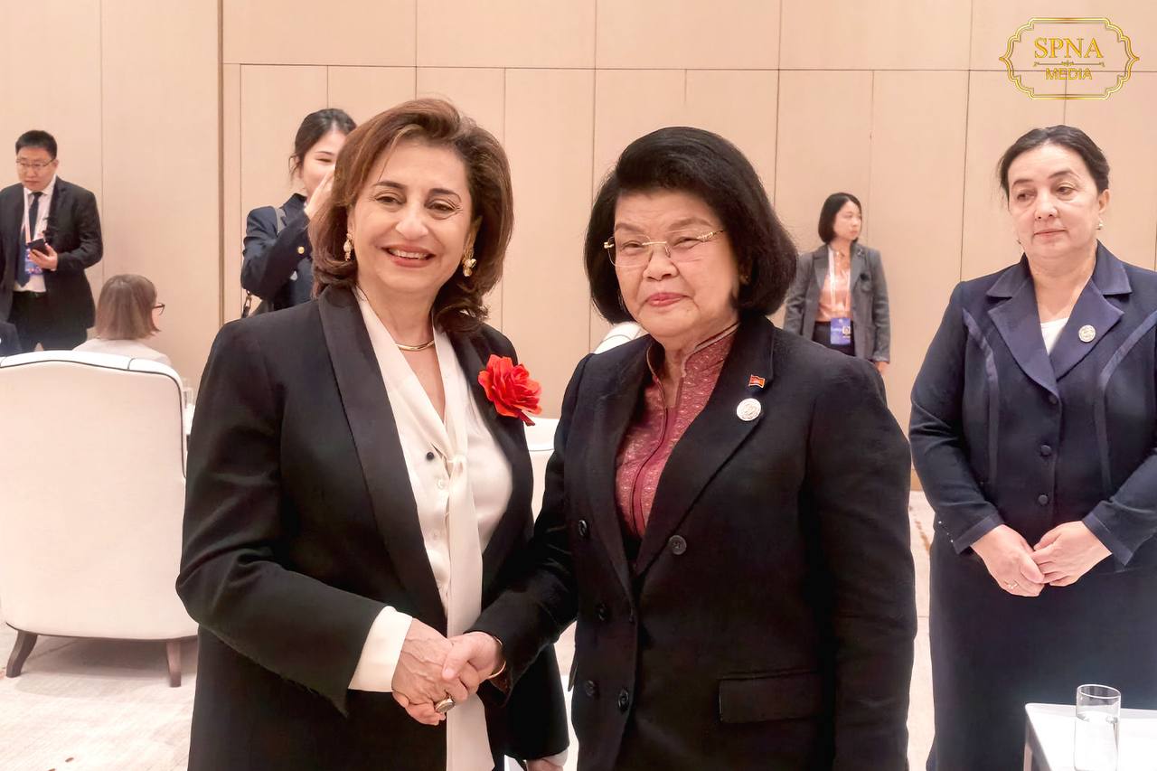 柬埔寨国会主席昆索达莉出席北京全球妇女峰会 