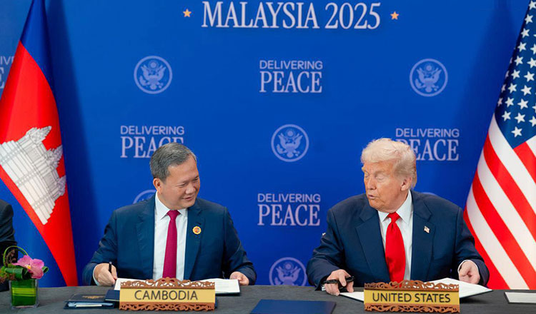Cambodia and US Sign Historic Trade Agreement, Reducing Tariffs to 19%