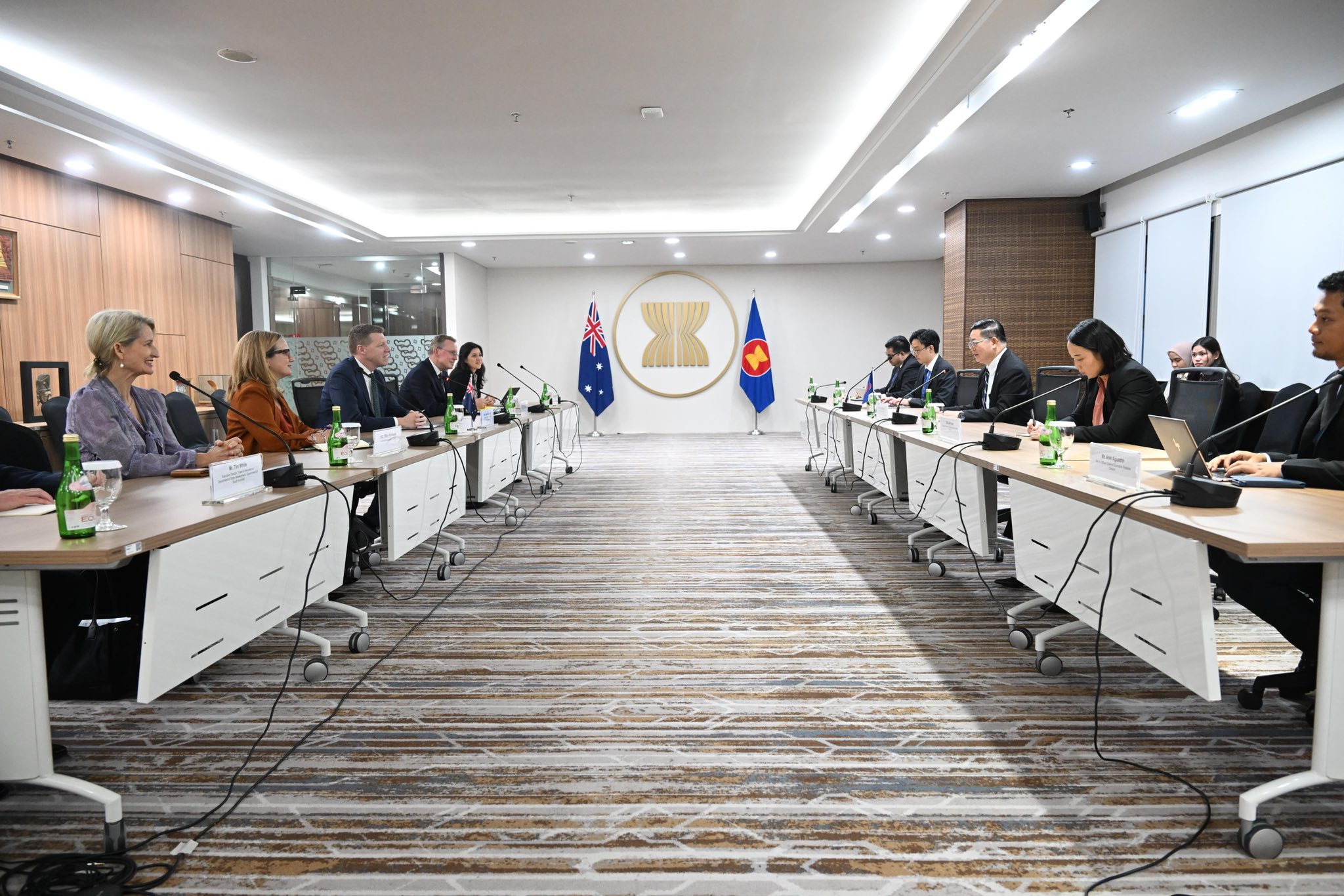 东盟秘书长高金洪会见澳大利亚南澳大利亚州贸易与投资部长