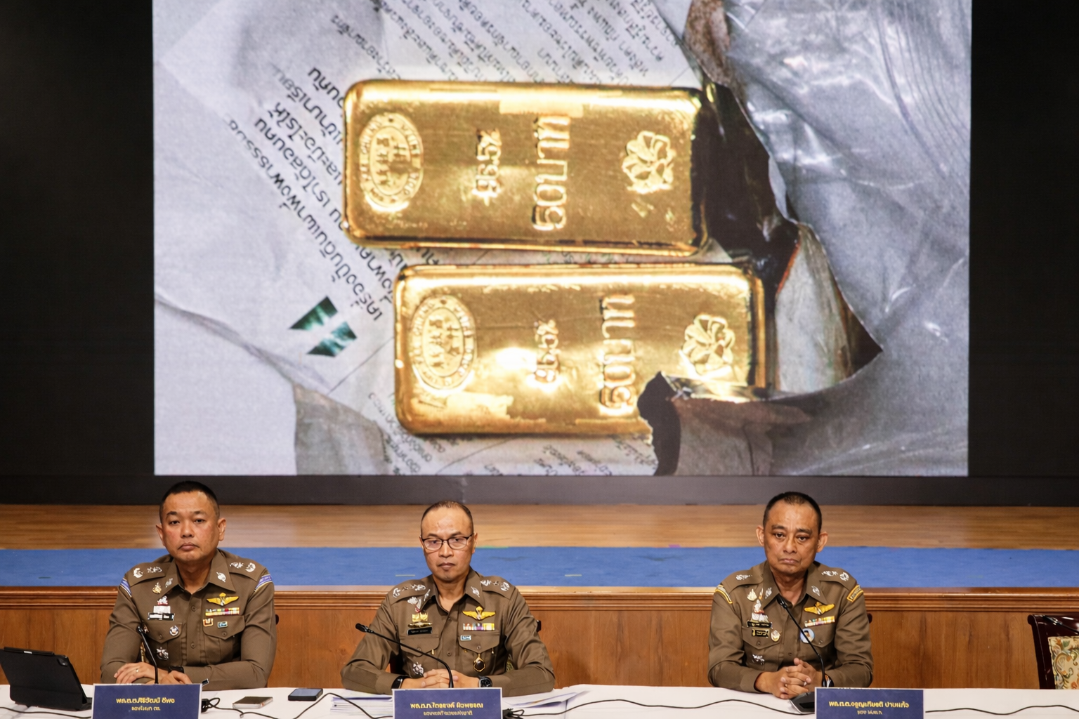泰国警方通报“黄金行贿案” 行贿黄金价值超过1000万泰铢 牵连前副警察总长等6人