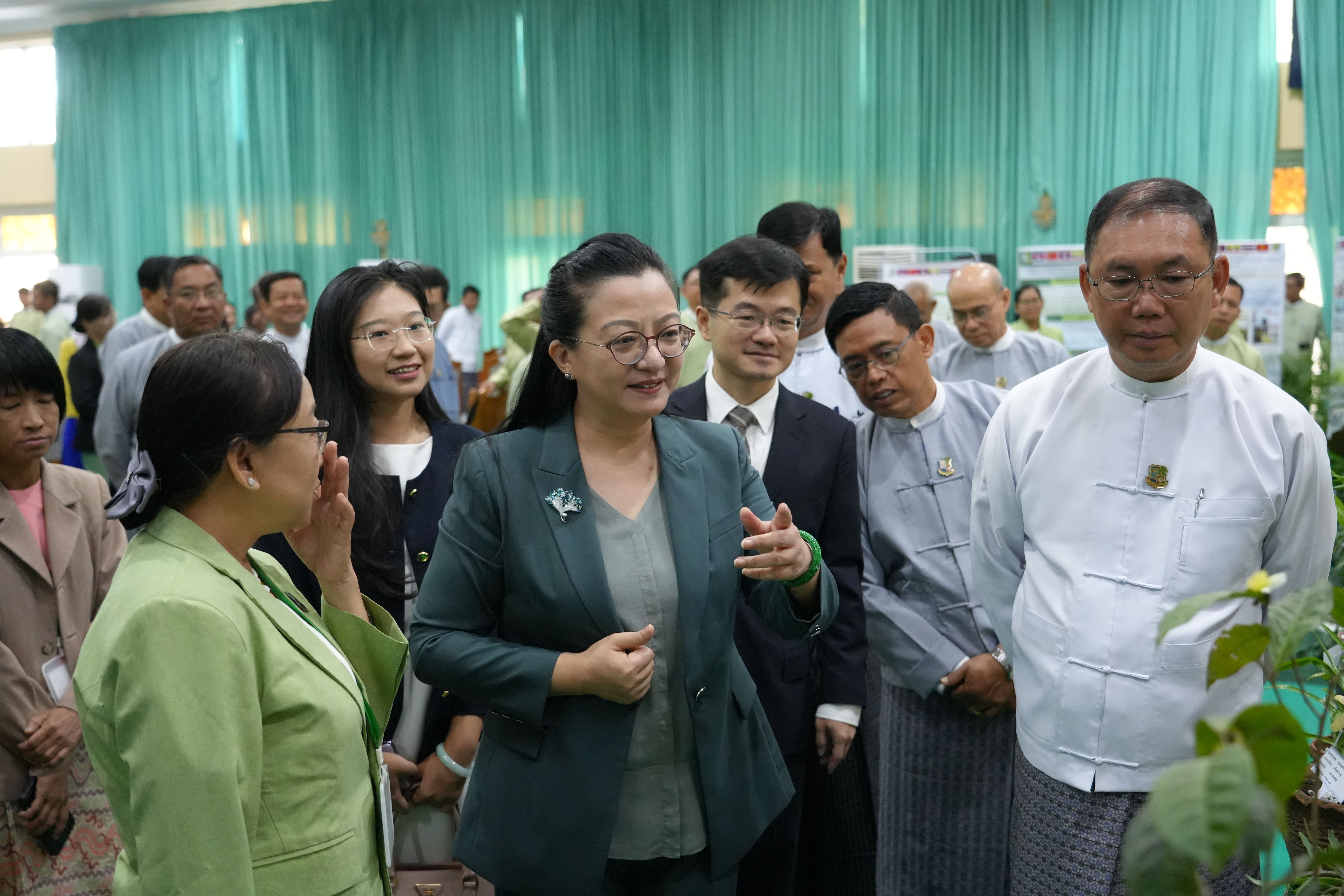 “缅甸湄公河流域药用植物的保护与可持续利用”项目结项仪式在内比都举行，中国驻缅甸大使出席