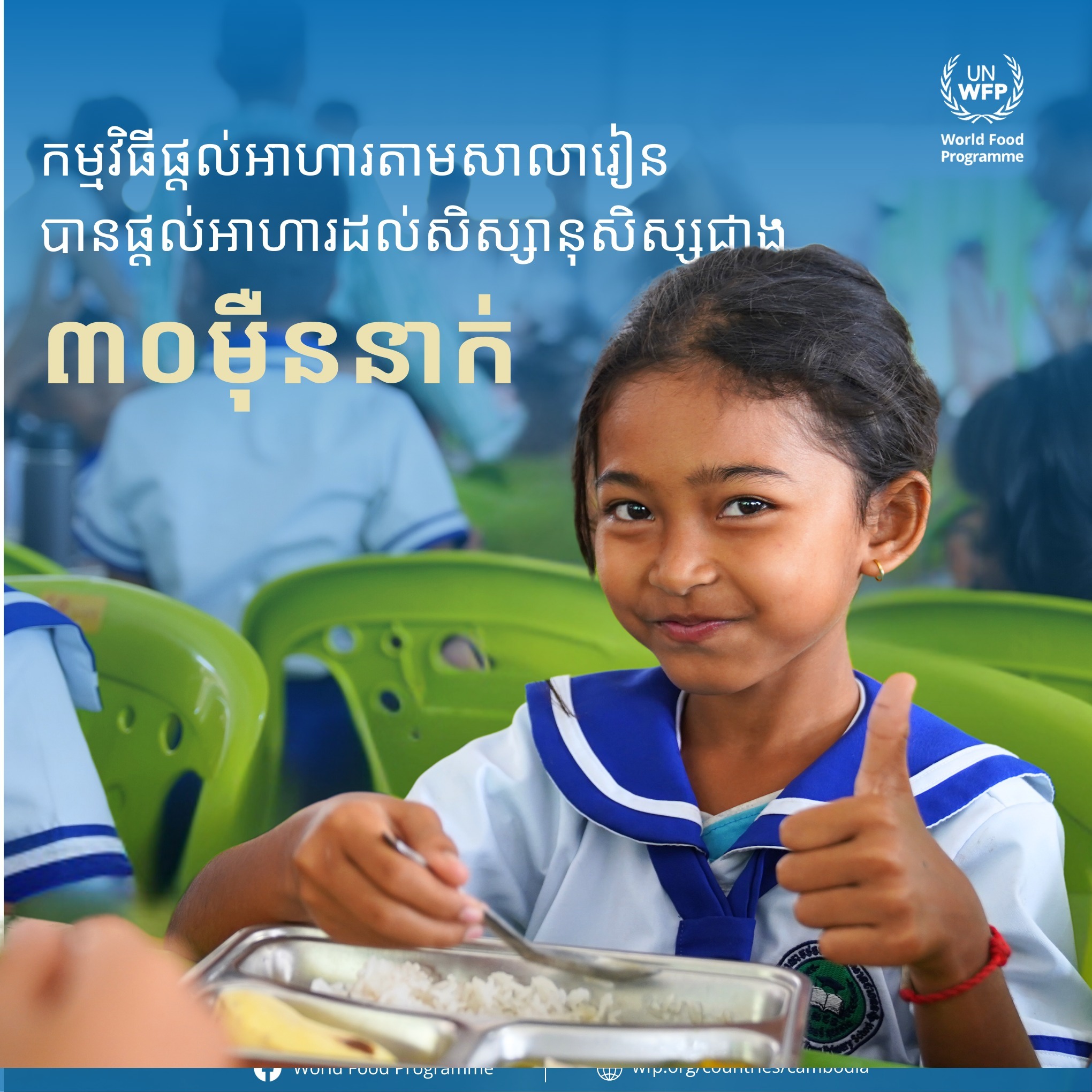 Cambodia strides in National School Feeding Program