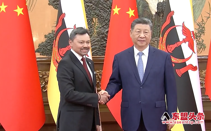 【视频】中国国家主席习近平会见文莱王储比拉