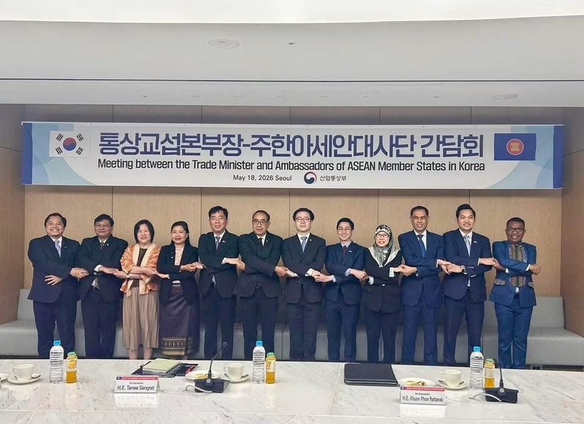 柬埔寨驻韩国大使呼吁加快落实柬韩自贸协定 以促进两国商品进出口