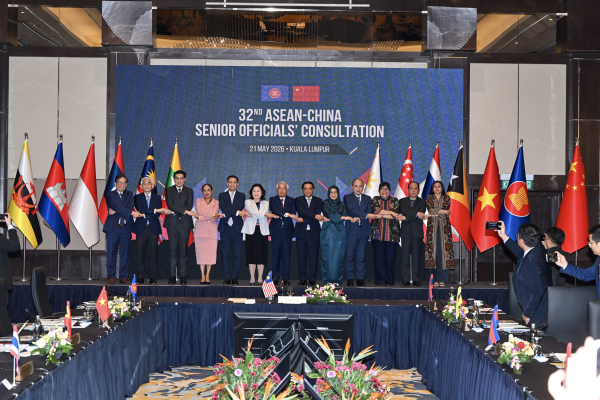第32次中国—东盟高官磋商在马来西亚吉隆坡举行