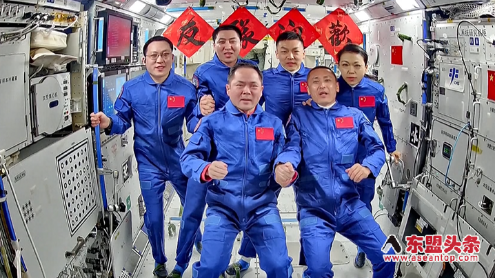 视频封面：【视频】中国航天实现第8次“太空会师”