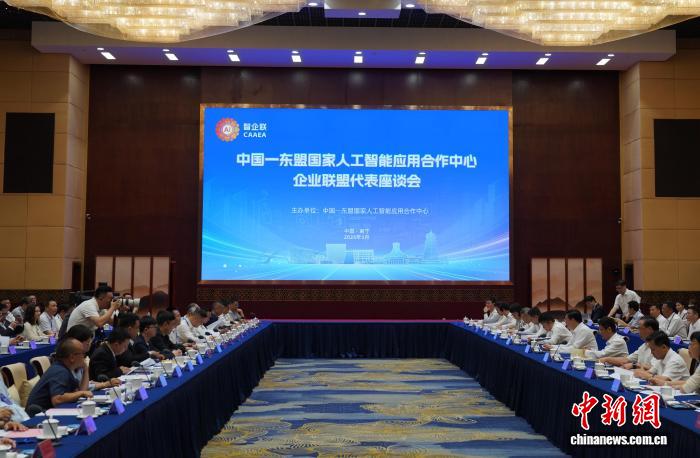 人工智能企业代表广西南宁共话面向东盟产业合作