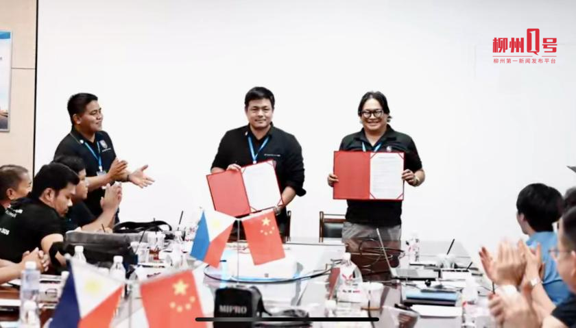 菲律宾14家出租车行业大客户组团到访中国西南“汽车城”柳州 签下500辆中国电动汽车订单  