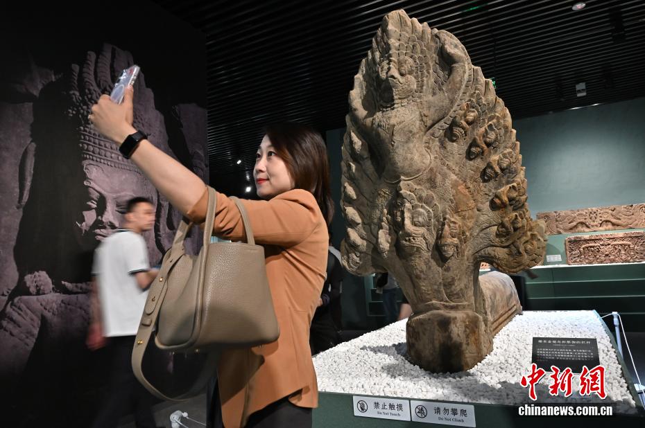 千年吴哥瑰宝首次大规模亮相中国山西