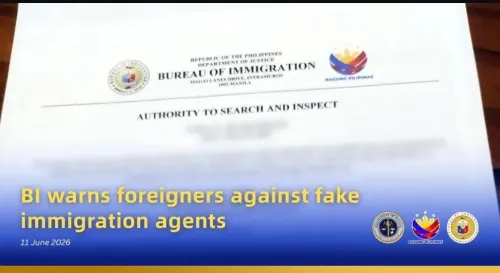 Philippine Bureau of Immigration warns foreigners against fake immigration agents