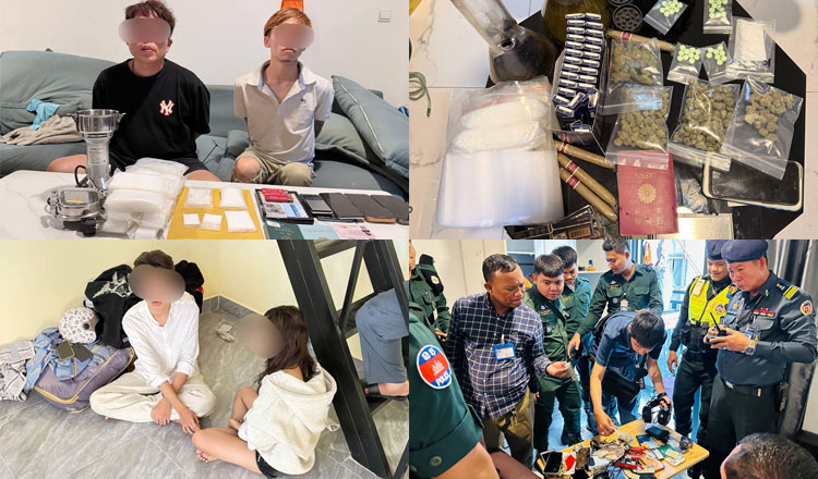 柬埔寨首都金边连续捣毁涉诈涉毒窝点 逮捕中越日柬等国疑犯13人
