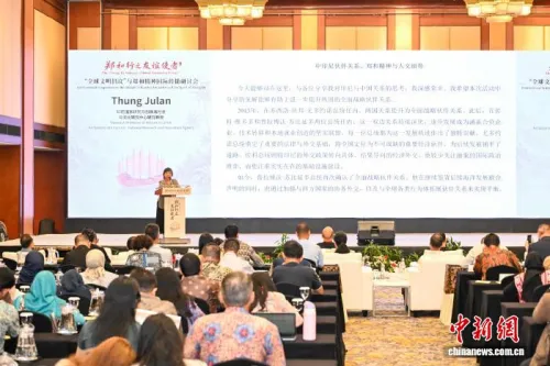 印尼学者汤友兰：中印尼合作不仅“硬联通” 更“心联通”
