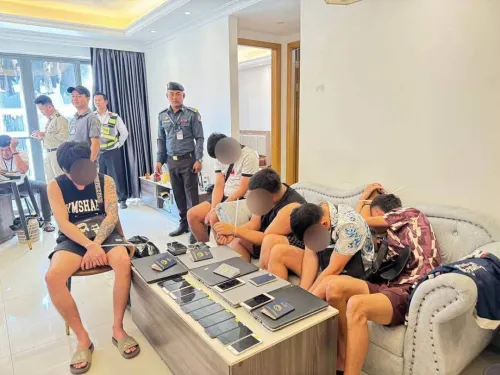 柬埔寨金边市清查88处场所 查获5名涉嫌网络诈骗越南籍人员