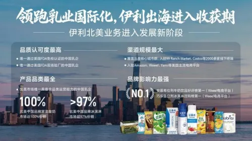 伊利北美市场布局持续深化，国际化战略进入收获期