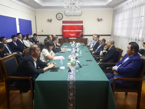 中国驻哥打基纳巴卢总领馆举行庆祝中国共产党成立105周年座谈会