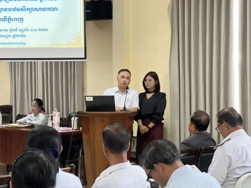 金边全市校长工作会，华清校长分享“华清经验”：留学中国，首选华清