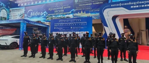 全力护航盛会！ZD SECURITY圆满保障柬埔寨工业发展大会暨工业博览会安全有序举办