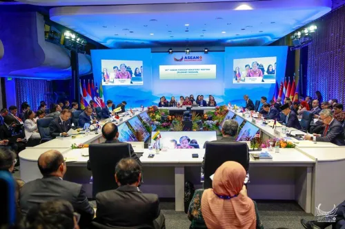 ASEAN foreign ministers welcome new sectoral dialogue partners, treaty parties at 59th ministers’ meeting