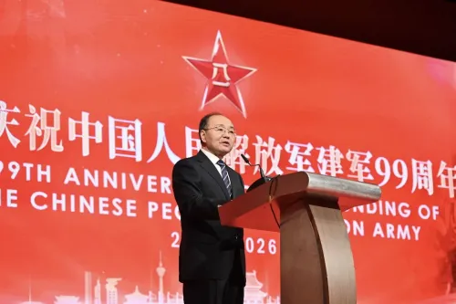 中国驻马来西亚使馆举行庆祝建军99周年招待会