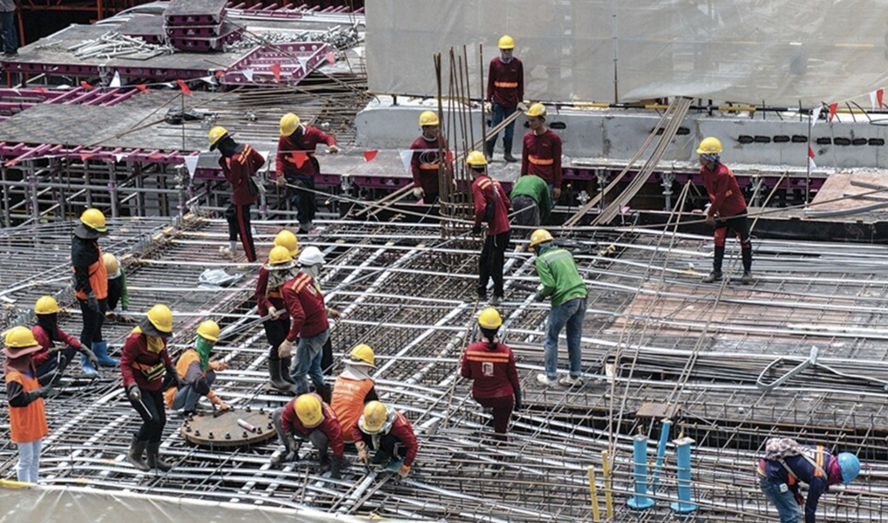 泰国建筑业遭遇劳工短缺 官方推出五项劳工措施 寻求多元化劳动力供应方案