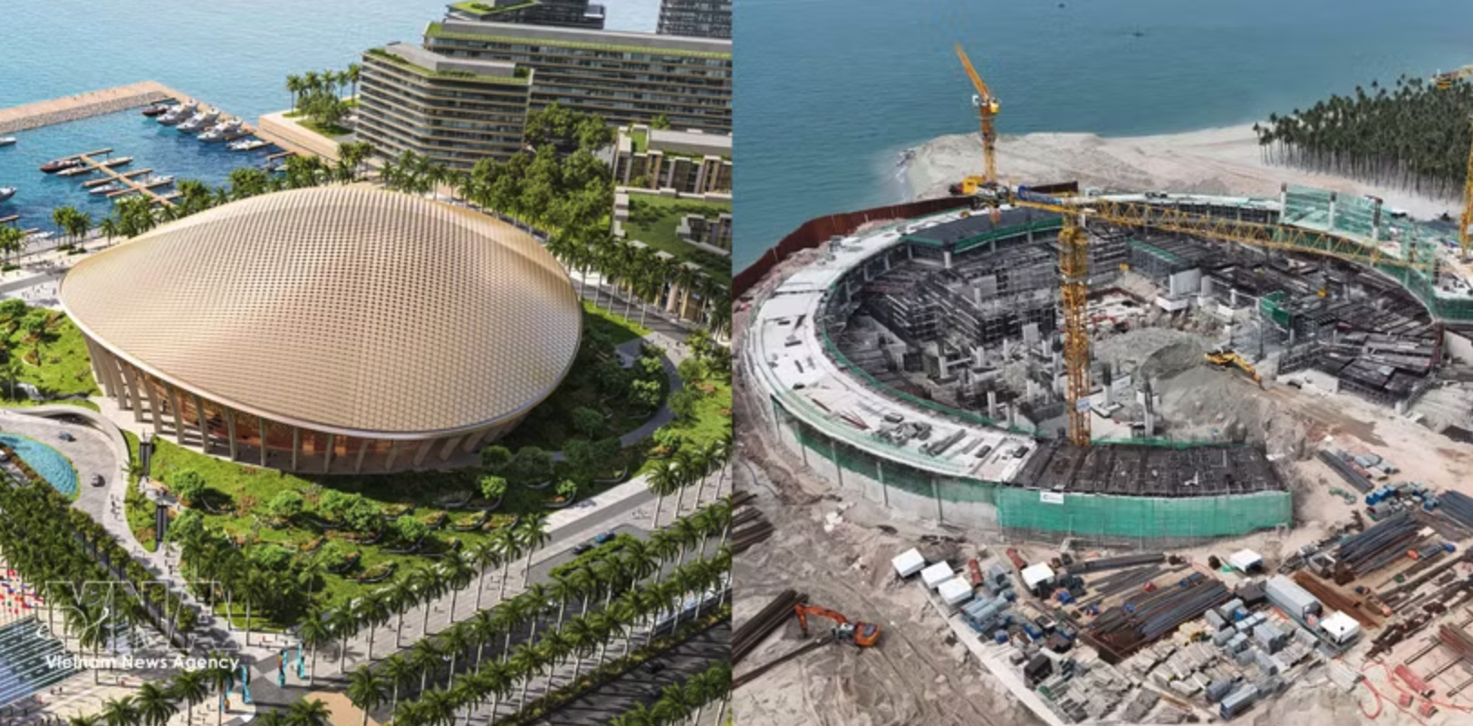 越南将主办2027年亚太经济合作组织领导人会议 富国岛会议中心建设初具雏形