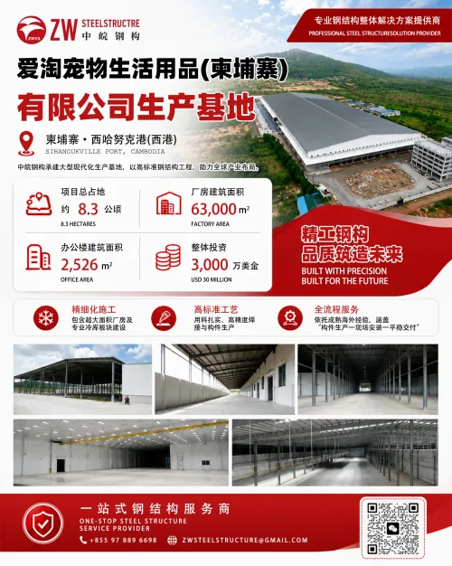 项目案例｜爱淘宠物生活用品（柬埔寨）生产基地