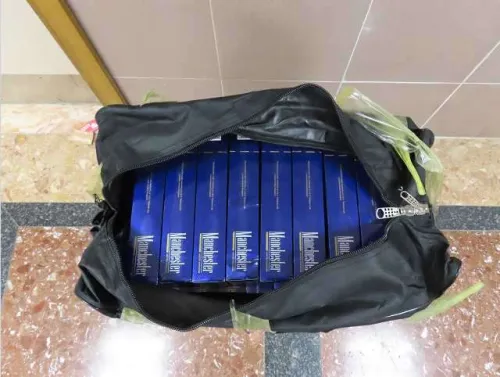 经老挝越南迂回抵香港走私香烟 两名中国内地旅客双双被判监禁十个月