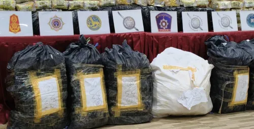 泰国破获两起重大毒品案 缴获冰毒500公斤、“疯药”100万粒