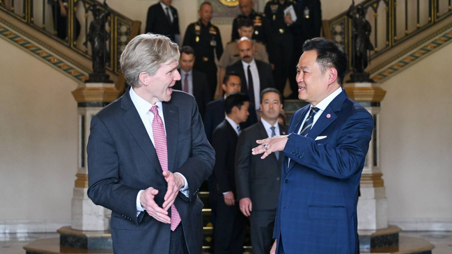 泰国总理阿努廷会见美防务高官：不以防务合作作为对美贸易谈判筹码