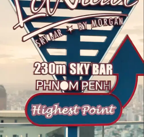 在金边最高处，与爱人共度浪漫周末｜La Vida Sky Bar 情侣套餐全新上线