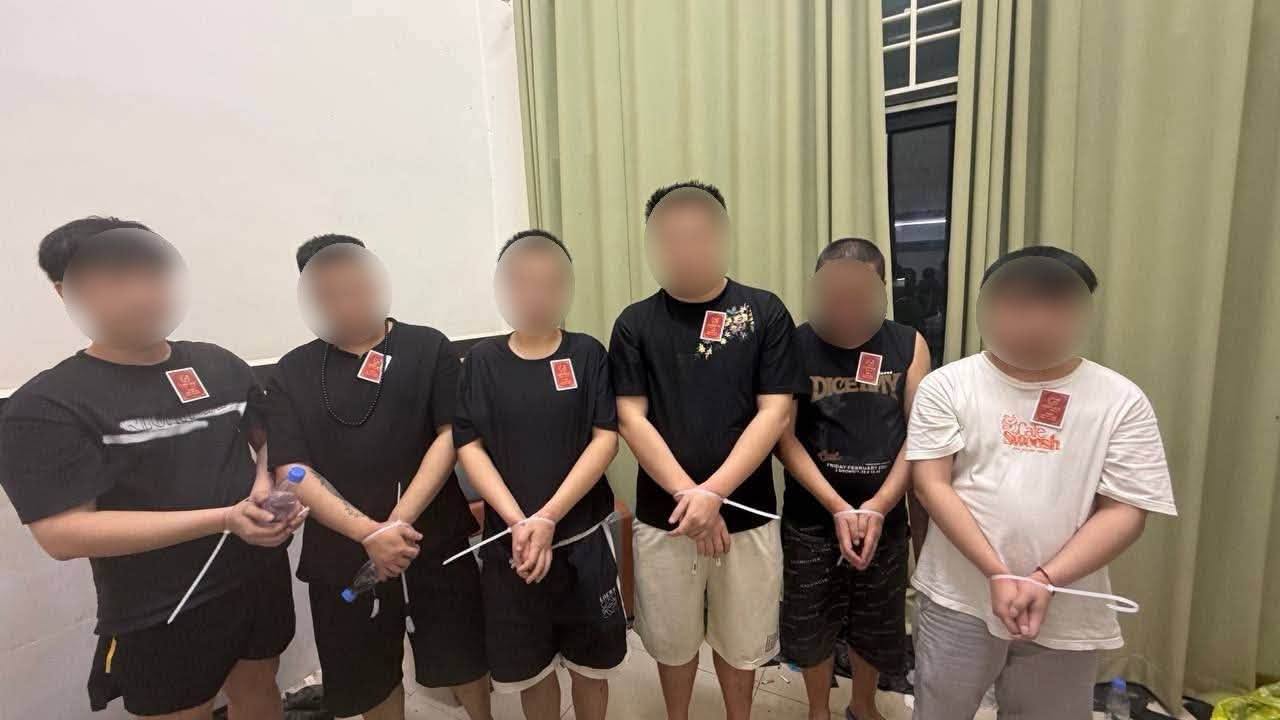 涉网络诈骗及非法居留 柬埔寨西港警方逮捕25名中国籍嫌疑人