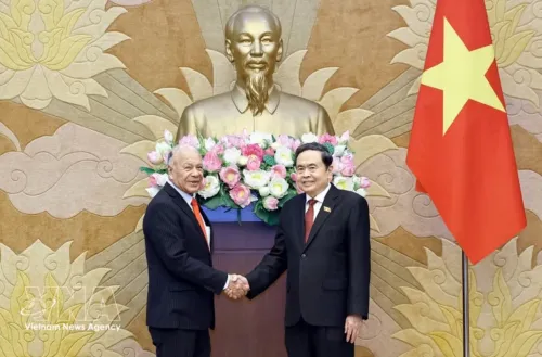 越南国会主席会见墨西哥劳动党总书记 加强立法经验交流