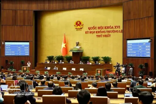 越南国会通过关于设立广宁、北宁为直辖市的决议