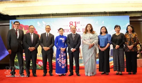 越南驻孟加拉国大使馆举行越南社会主义共和国成立81周年国庆招待会