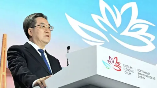 中国国务院副总理丁薛祥出席第十一届东方经济论坛全会并致辞