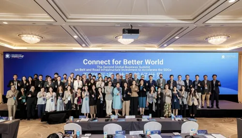 The Second Global Business Summit on BRI Infrastructure to Accelerate the SDGs Held in Singapore