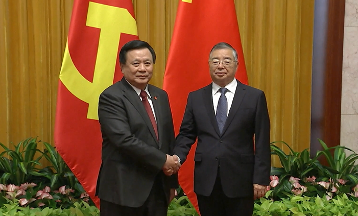 【视频】中共中央政治局委员、中宣部部长李书磊会见越共中央理论委员会主席阮春胜