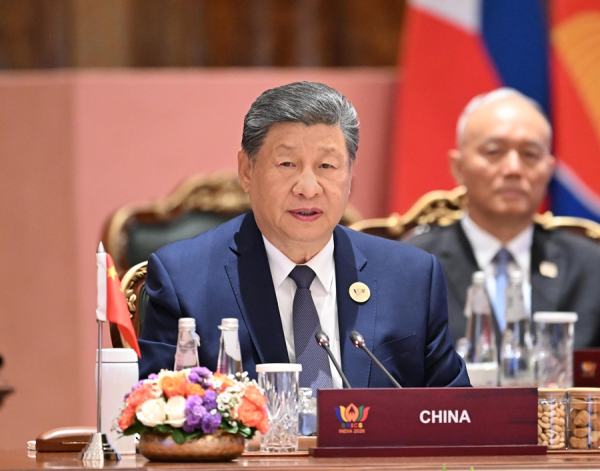 中国国家主席习近平出席金砖国家领导人第十八次会晤第二阶段会议 就深化金砖合作提出5项倡议