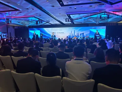 中国驻新加坡大使曹忠明出席“投资东盟-共享发展机遇”对接会并致辞