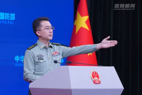 中国国防部：统一将根除“台独”祸根乱源