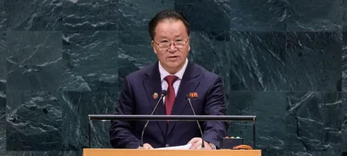 朝鲜副外相在联合国大会宣布：朝鲜核武器国家地位已永久确立