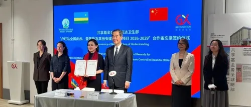 与卢旺达卫生部签合作备忘录 启动三年虫媒疾病防控项目