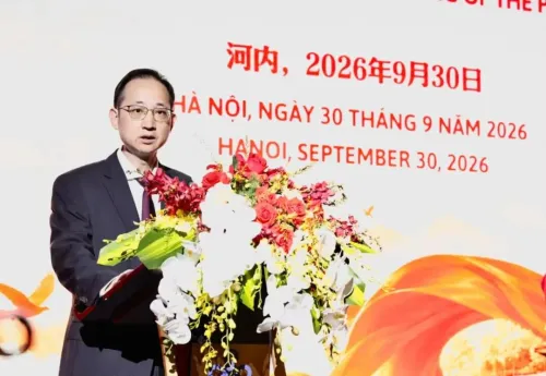 中国驻越南使馆举行中华人民共和国国庆77周年招待会