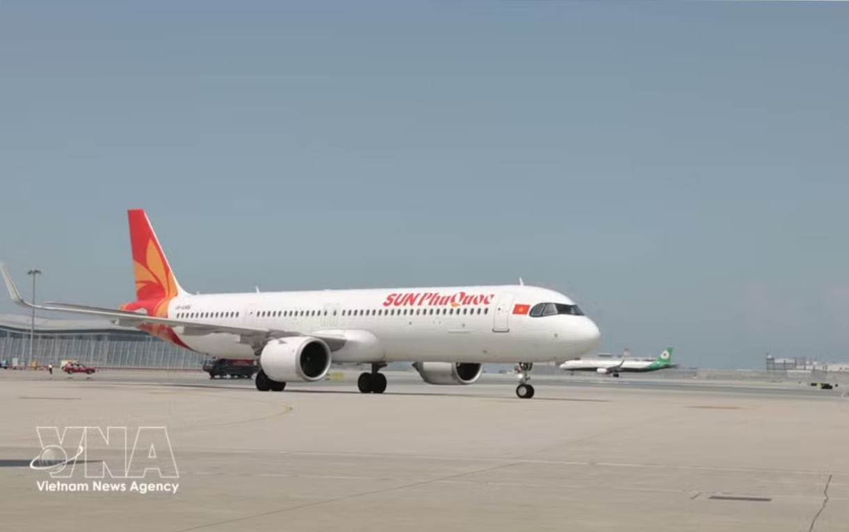越南太阳富国航空开通河内—香港直飞航线 助力两地经贸旅游合作