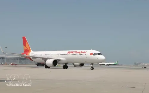 越南太阳富国航空开通河内—香港直飞航线 助力两地经贸旅游合作
