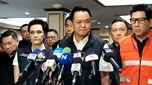 泰国总理阿努廷下令加速排空积水 严阵以待新一轮强降雨