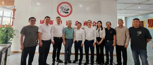 共叙乡情 共谋发展  热烈欢迎柬埔寨甘肃商会火会长一行到访我会