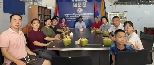 柬埔寨湖南侨商联合总会开展暖心公益慰问活动